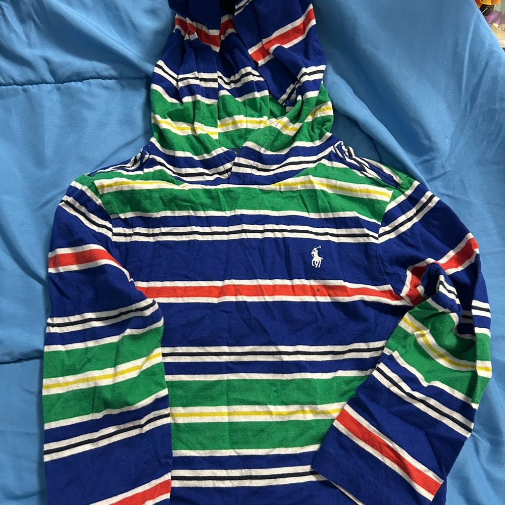 Colorful Striped Hoodie by Polo by Ralph Lauren